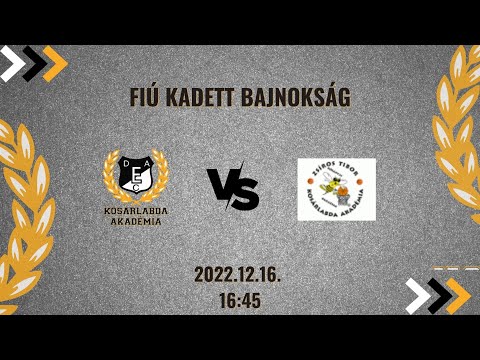 DEAC KA U16/A - Zsíros Akadémia Kőbánya/A