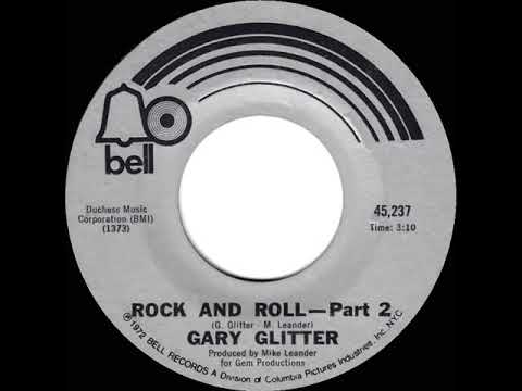 1972 HITS ARCHIVE: Rock And Roll--Part 2 - Gary Glitter (mono 45--#1 UK hit*)