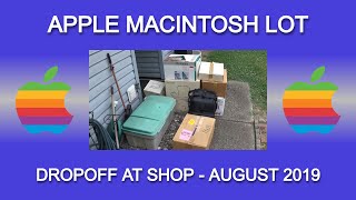 Apple Macintosh LOT - dropoff at shop - August 2019