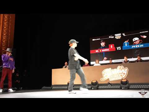 WDSF WORLD BBOY CHAMPIONSHIP I TOP 8 l Madmax vs Ami I BreakinMIA