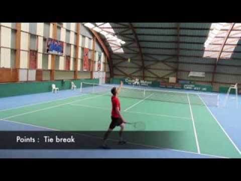College tennis recruiting video  Thibaut Leoussoff 2014