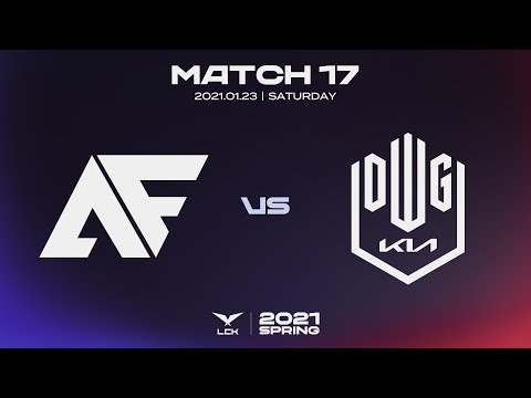 AF vs. DK | Match17 H/L 01.23 | 2021 LCK Spring Split