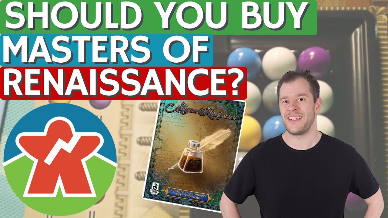 Masters of Renaissance - Better Than It's Dad - Board Game Blitz Review