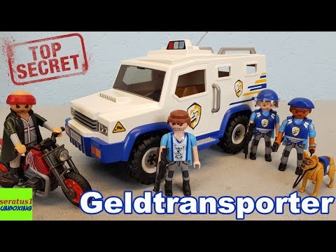 Unboxing Playmobil armored truck 9371 (seratus1)