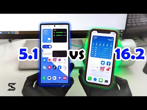 One UI 5.1 vs iOS 16.2 Animations!