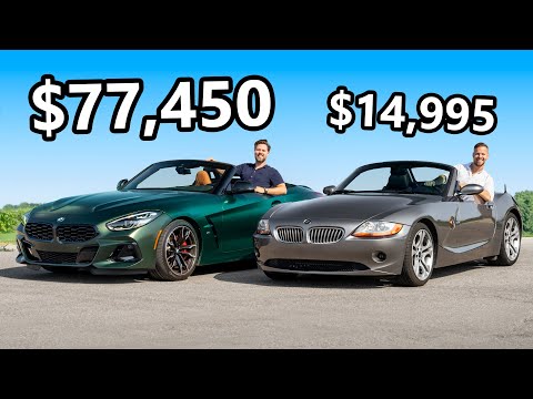 BMW Z4 M40i (2025) vs. Der günstigste Z4, den Sie kaufen können