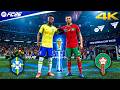 FIFA 26 Brazil Vs Morocco FIFA World Cup 2026 Full Match PC 4K60