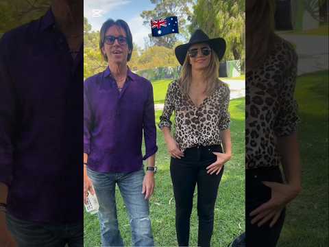 Per Gessle & Lena Philipsson From @roxetteofficial Hello Australia! #roxette