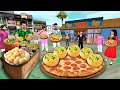 Unexpected PaniPuri Pizza Revolution In Village Comedy Story Hindi Kahaniya Moral Stories