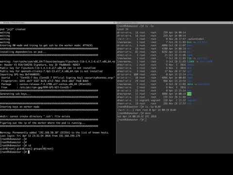 Hacking kubernetes part 3 - Five ways to get root access to the worker node using  CVE-2017-1002101