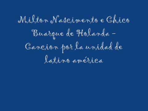 Cancion Por La Unidad De Latino América video