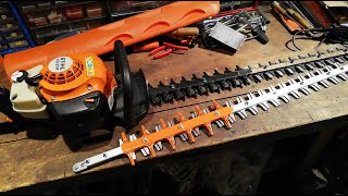 How To Replace Hedge Trimmer Blades | Stihl HS 81 / Stihl HS 82