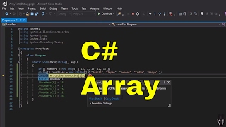 C# - Arrays [SV]