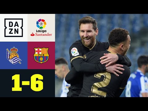 Simply the Dest! Barca-Gala gegen San Sebastian: Real Sociedad - FC Barcelona 1:6 | LaLiga | DAZN