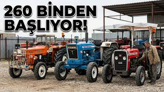 260.000 TL'ye Traktör Alınır mı? 💸 7 Farklı Model, 7 Farklı Fiyat!
