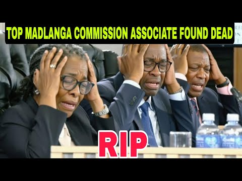 RIP: Top Figure Associated With Madlanga Commission Has Been Found Dead This Morning