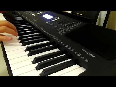 Gunbound Waterfall Stage BGM/Battle Theme #1 on Yamaha PSR-E373