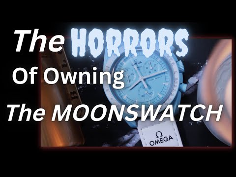 The HORRORS Of Owning The MOONSWATCH - Review/unboxing #moonswatch