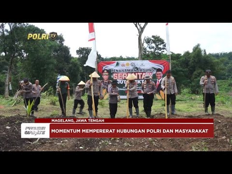 PRESISI UPDATE: KAPOLRES MAGELANG KOTA TURUT SERTA DALAM PENANAMAN JAGUNG SERENTAK 22/01/2025 10.00
