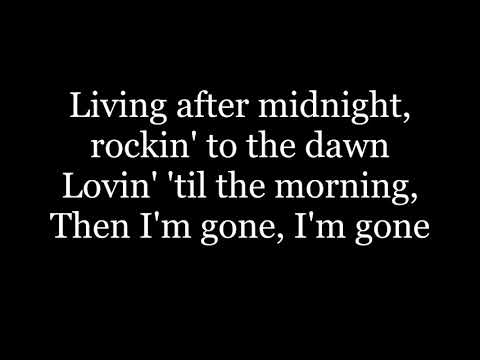Judas Priest - Living After Midnight (Lyrics HD)