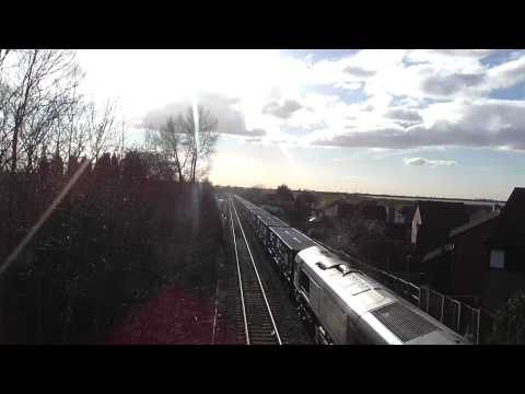 FL Class 66 No. 66515 on 6J34 Runcorn Folly Lane - Brindle Heath 'Bin Train' on 04.02.15 - HD