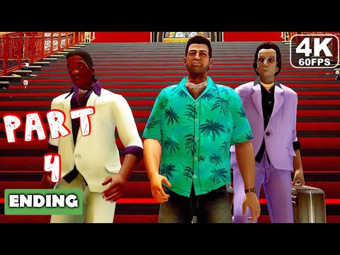 GTA VICE CITY DEFINITIVE EDITION ENDING Gameplay Walkthrough- PART-4 FULL GAME [PC]