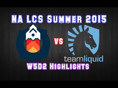 Team Gravity vs Team Liquid - HIGHLIGHTS - NA LCS Summer 2015 - W5D2 - League of Legends