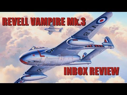 Revell ( Special Hobby ) De Havilland Vampire Mk.3 1/72 review