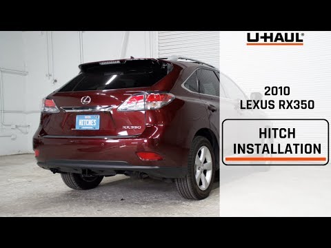 2010 Lexus RX350 Trailer Hitch Installation