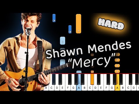 Zaawansowany cover fortepianowy – Mercy (Shawn Mendes) – Pełna moc emocjonalna