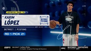 Download lagu Karim Lopez Drafted by the Memphis Grizzlies at #21 mp3
