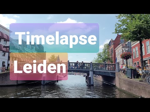 Time lapse /Hyper lapse video - cycling in Leiden, the Netherlands