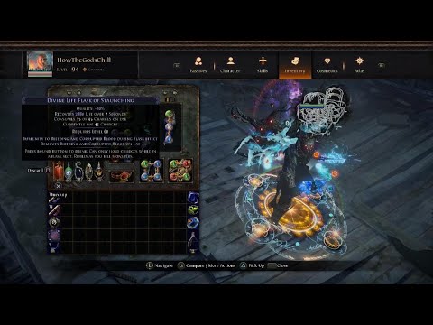 Path of Exile / A8 Al Hezmin / Freezing Pulse Totems