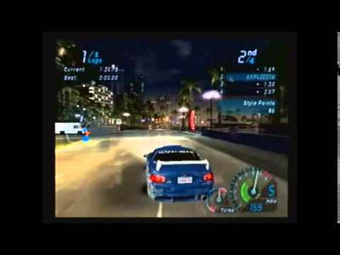 Need For Speed: Underground - Race 74: Late Night Rush (Sprint) (Playstation 2)