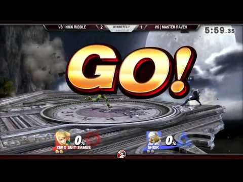 VS Weekly 2/11/15 - Winner Finals - NickRiddle (ZSS/Cloud) vs Master Raven (Sheik) - Smash 4