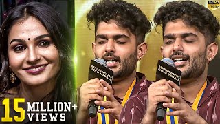 Sid Sriram Live Performance!! - Andrea&#39;s Reaction - You will Watch in Repeat Mode!!