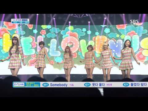 130609 Live K POP Countdown E725 헬로비너스 차 마실래