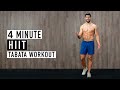 4 Minute HIIT Tabata Workout W Ash Crawford