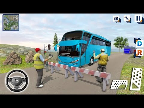 Offroad Bus Drive Simulator 3D - Uphill Real Bus Mountain Drive - Android GamePlay #1