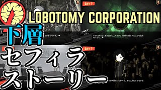 【Lobotomy Corporation】下層セフィラストーリー（ホクマー、ビナー）