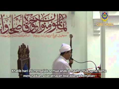 Masjid Al-Hana: Khutbah Jumaat 10-10-14