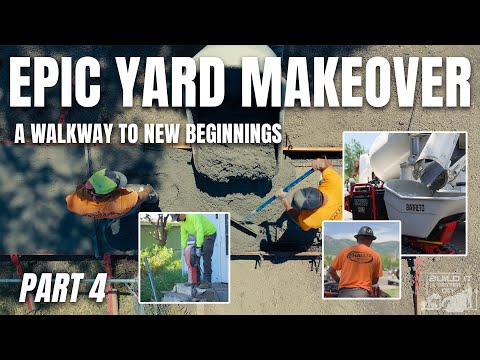 Epic Yard Makeover Part 4: A Walkway to New Beginnings  |  Build it Better DIY