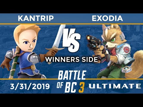 BoBC3: WR2 - EAA|Kantrip (Mii Swordfighter) vs Exodia (Fox)