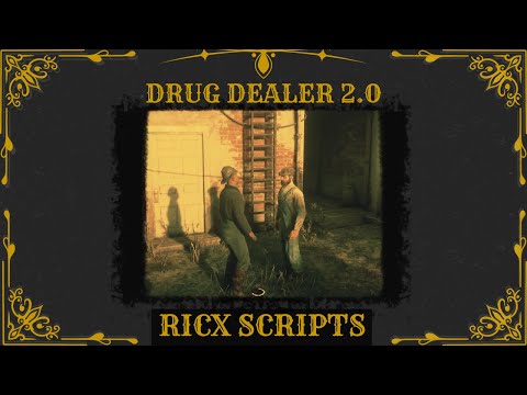 RedM Script - RicX Drug Dealer 2.0 - RedEM:RP Reboot/RSG/QBR/QR/VORP Script