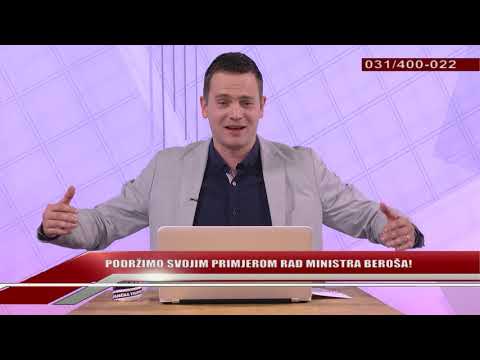 TV REPLIKA 25.03.2020. - PODRŽIMO SVOJIM PRIMJEROM RAD MINISTRA BEROŠA!