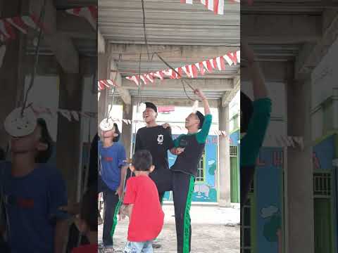 Keseruan lomba dalam rangka memperingati HUT RI ke-81 Tahun 2026