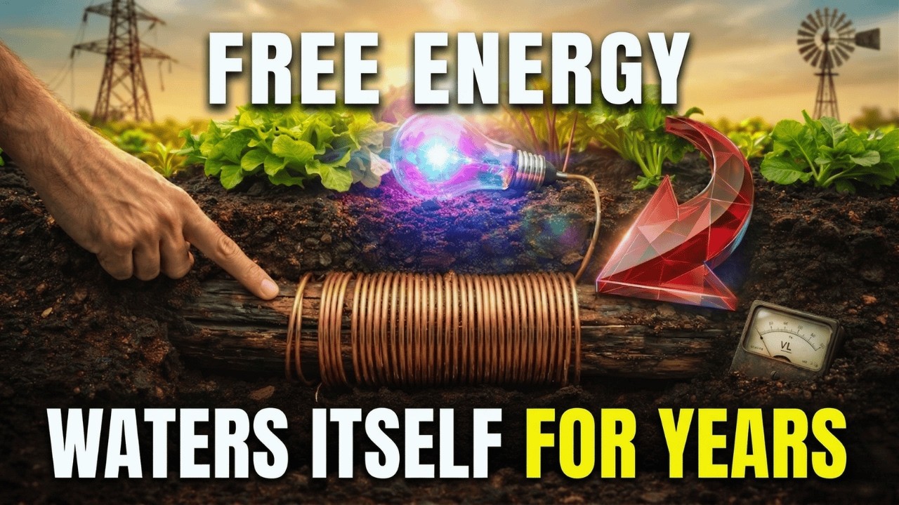 The Electric Soil System: Buried Wood, Biochar and Microbial Energy in One Garden Bed