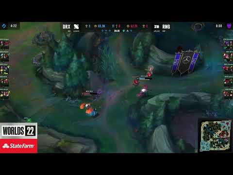 DRX Zeka Akali 1v2 outplay against RNG