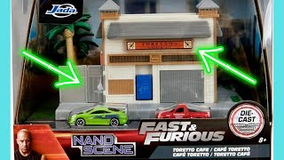 Hot Wheels Hunting & Surprise Find at Toretto’s Cafe – Fast & Furious Nano Scene!