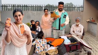 Unpacking Luggage | ਆਜੋ ਟੈਚੀ ਖੋਲੀਏ | ਕੀ ਲਿਆਂਦਾ Canada ਤੋਂ❓